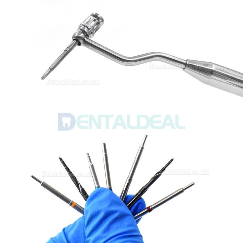 Dental Implant Broken Screw Extractor Kit for Damaged Screw Removal